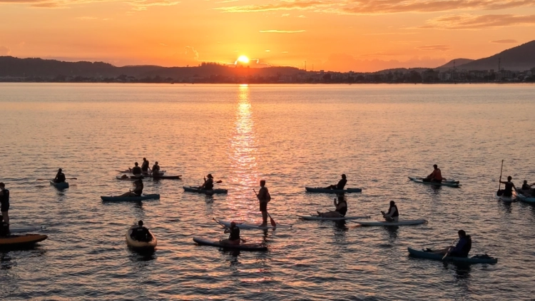 Nascer do Sol at&eacute; a Ilha do Franc&ecirc;s 